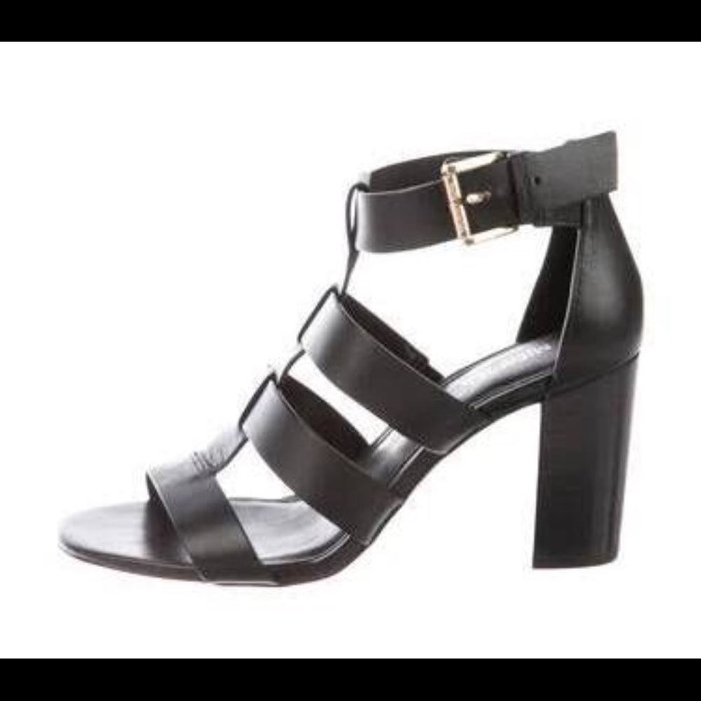 Michael Kors Black Dina Sandal Sz. 10